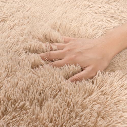 Small Area Rug (3' x 2' (Rectangular) / Camel)