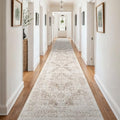 3x25 Washable Runner Rug (Ivory/Beige / 3x25)