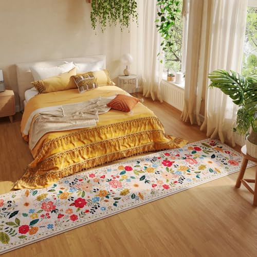 Runner Rug 2x5 Washable (Beige / 2' x 5' (Rectangular))
