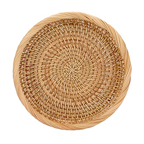 Small Woven Wicker Basket (X-Small, 7.6" / Natural Color)
