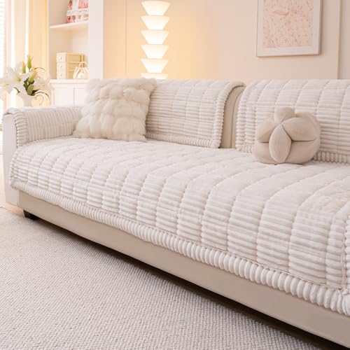 Couch Covers for Dogs Washable (White / 27.6" X 27.6")