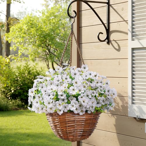 Artificial Flowers for Outdoor (White)