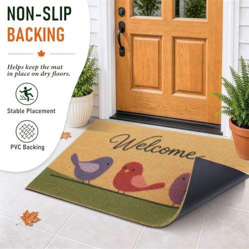 Front Door Mat 59x34 (Brown / 59" X 34")