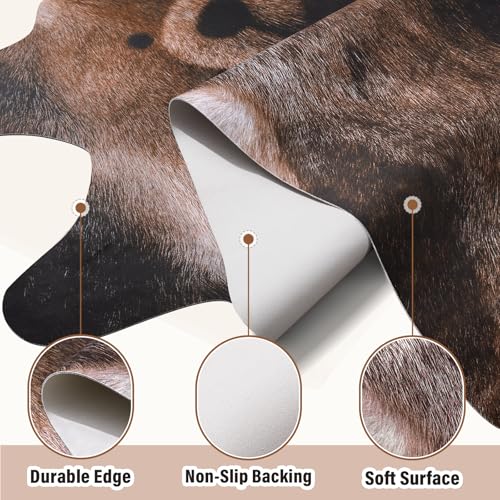 Premium Bear Print Rug (6'3" x 7' (Irregular) / Classic Bear)