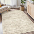 4x6 Area Rug for Living Room (Beige / 4' x 6' (Rectangular))