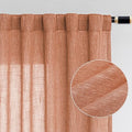 90 Inch Burnt Orange Curtains for Living Room (50"W x 90"L (Pack of 2) / Burnt Orange)
