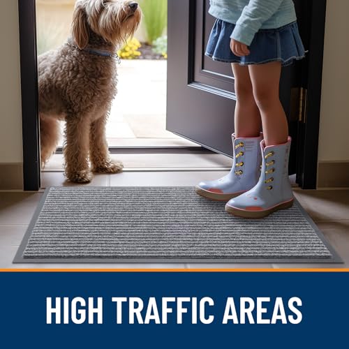 Front Door Mat 71x23 (Light Gray / 71" X 23")