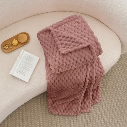 Dusty Pink Twin Blanket for Couch (Dusty Pink / Twin(60"x80"))