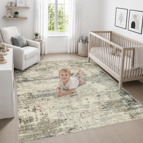 Area Rug Living Room (Ash Brown / 8' x 8' (Square))