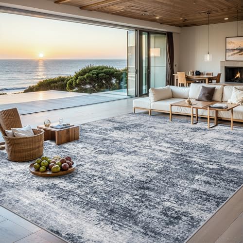 10x12 Area Rug Living Room (Grey Blue / 10' x 12' (Rectangular))