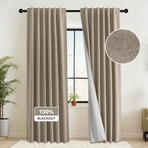 100% Blackout Polyester Curtains