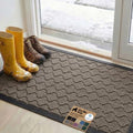 WeatherMAX Door Mat (Latte Quatrefoil / 58" x 34")