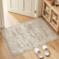 2x3 Rug Non Slip (Brown/Ivory / 2' x 3' (Rectangular))