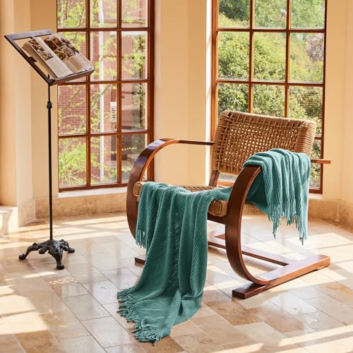 Throw Blanket for Couch (J-aqua / 60*80'')