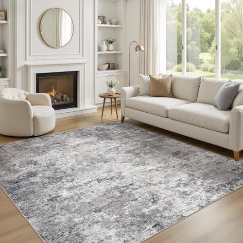 Square Area Rugs (Grey / 6' x 6' (Square))