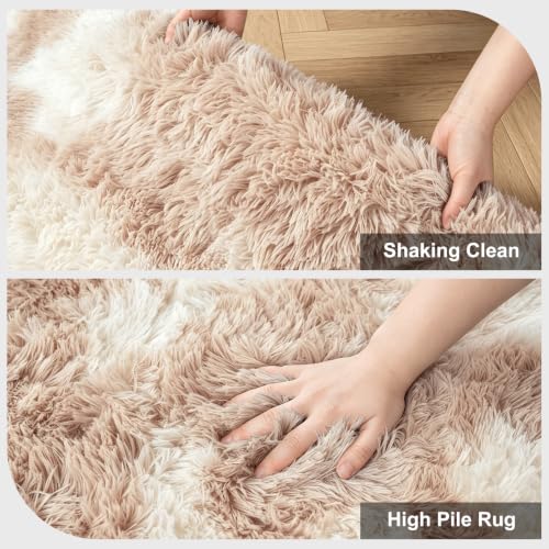 Shag Area Rugs for Bedroom Living Room