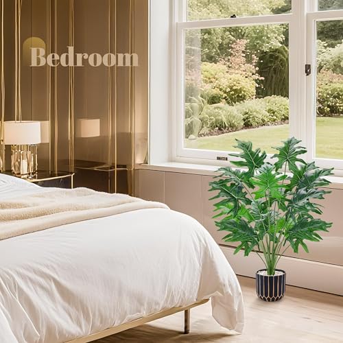 28" Artificial Plants Indoor (28"-Tropical Faux Plants)