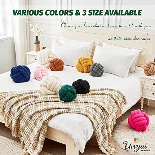 Knot Pillow Ball (Dark Green / Large (Pack of 1))