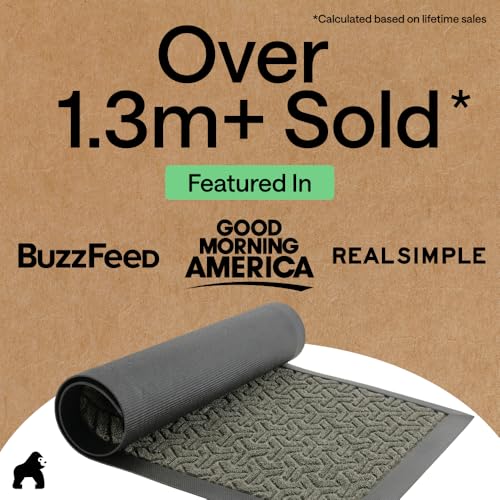 WeatherMAX Door Mat (Slate Geometric / 72" x 24")