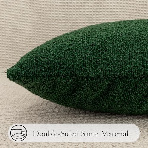 Boucle Body Pillow Cover 20x54 inch Forest Elf (Forest Elf / 54" x 20" (Pack of 1))