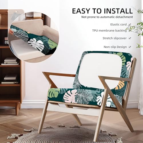 8Pcs Outdoor Cushion Covers (Green Charm. / 8PCS)