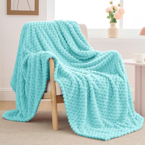 Aqua Twin Blanket for Couch (Aqua / Twin(60"x80"))