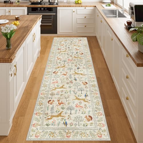 2x6 Runner Rug (Beige (Animal) / 2' x 6' (Rectangular))