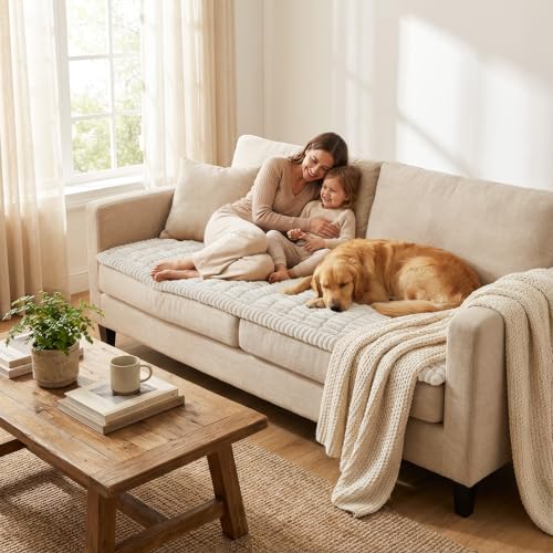 Couch Cover for Dogs (White / 27.6"x70.9")