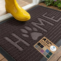 WeatherMAX Door Mat (Espresso Home Paw / 29" x 17")