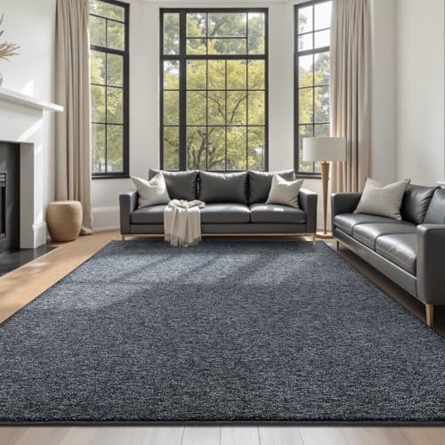 7x10 Large Grey Area Rug Non (07 Grey / 7' x 10' (Rectangular))