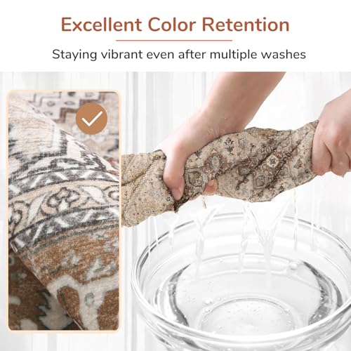 Soft Area Rugs 10x14 (10' x 14' (Rectangular) / Brown)