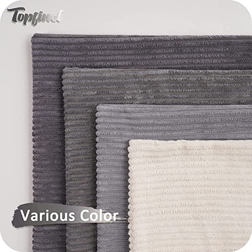 Euro Shams Decorative Throw Pillows Covers for Bedroom (Grey / 26" x 26" (Pack of 4))