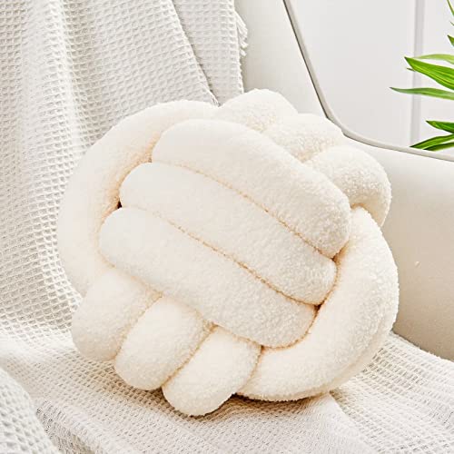 Knot Pillow Ball (Ivory / Large (Pack of 1))