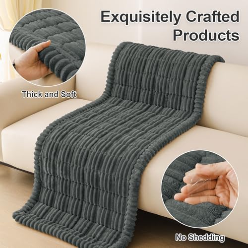 Couch Cover for Dogs (Dark Grey / 27.6"x82.7")