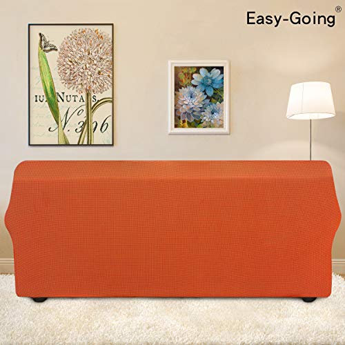 Stretch Oversized Sofa Couch Slipcover Washable Orange (X-Large Sofa / Orange)