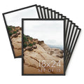 18x24 Black Oak Wood Picture Frames Set of 15 (Set of 15 / Black Oak / 18x24 in)