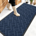 Front Door Mat Outside 59x23 (Blue / 59" x 23")