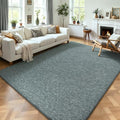 4x6 Area Rugs for Living Room Non Slip Bedroom Rug (4' x 6' (Rectangular) / Grey and White)