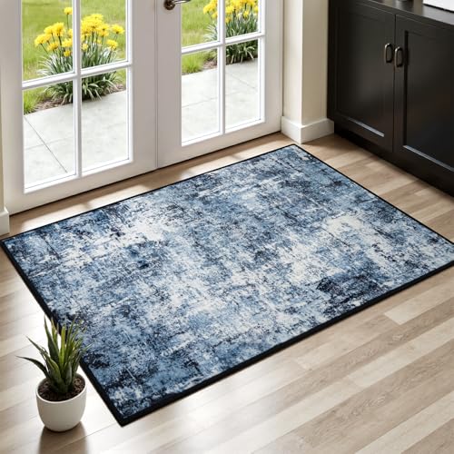 2x3 Entrance Rugs (01-ocean Blue / 2' x 3' (Rectangular))