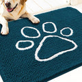 Dog Door Mat for Muddy Paws 32x20 (Atlantic Blue / 32" X 20")
