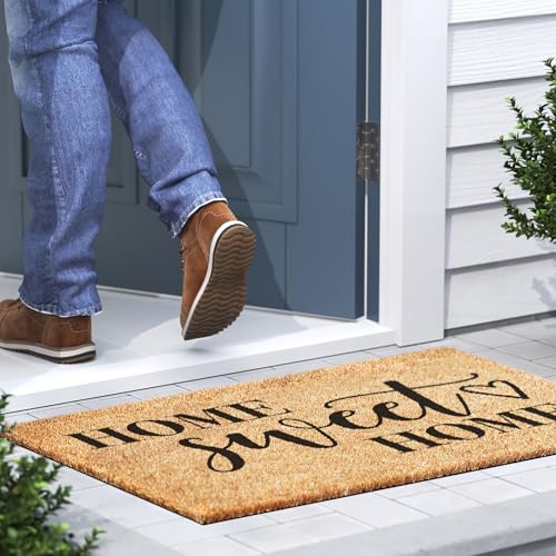 Front Door Welcome Mat (Home Sweet Home / 36 x 24 inches)