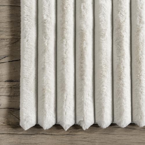 Kai Off White Striped Washable Area Rug (Kai Off White / 7'6" x 9'6" (Rectangular))