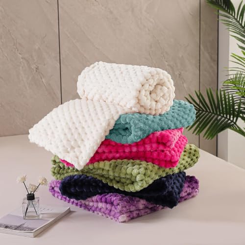 3D Fleece Queen Size Blanket for Bed (Celadon / Queen ( 90x90 IN ))