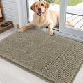 Dog Door Mat for Muddy Paws 36x24 (Warm Taupe / 36" X 24")