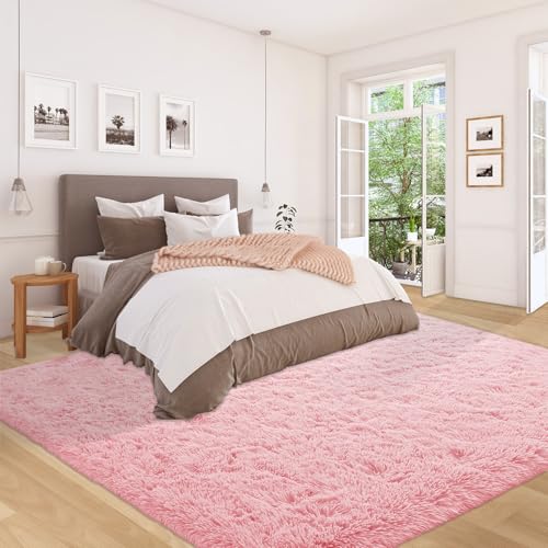 6x9 Area Rug for Living Room (Pink / 6' x 9' (Rectangular))