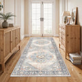 3x6 Hallway Runner Rug (Blue / 3' x 6' (Rectangular))