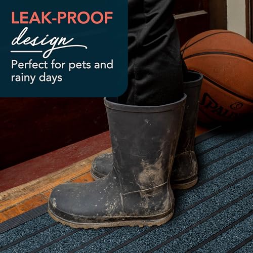 Extra Durable Door Mat Outside Entrance (30" x 17" (Rectangular) / Bright Blue)