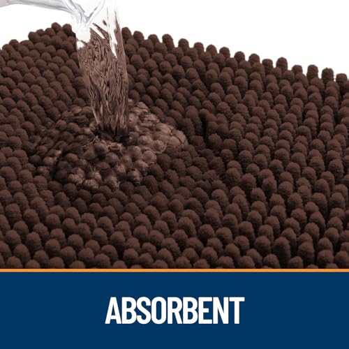 Dog Door Mat for Muddy Paws 59x32 (Brown / 59" X 32")