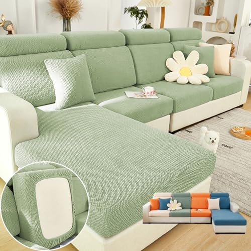 Soothing Home Sofa Covers (Light Green / Pillow Cover)