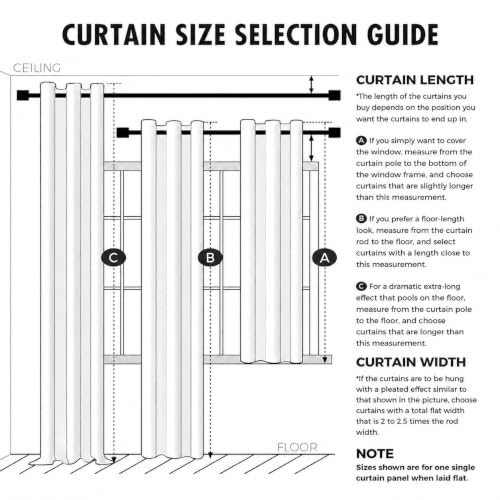 Sage Green Blackout Bedroom Curtains 63 Inch Long Light Blocking (Sage Green / 42"W x 63"L (Pack of 2))